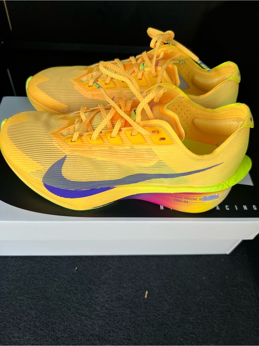 Nike VAPORFLY 4 Rebound Running Shoes Men's Orange HF6414-800 Size 6.5M/8W NEW!